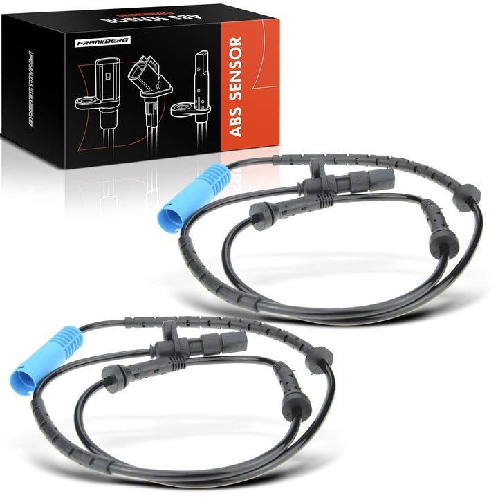 Frankberg 2x ABS Sensor Drehzahlfühler Radsensor Hinterachse Links Rechts Kompatibel mit 5er Touring