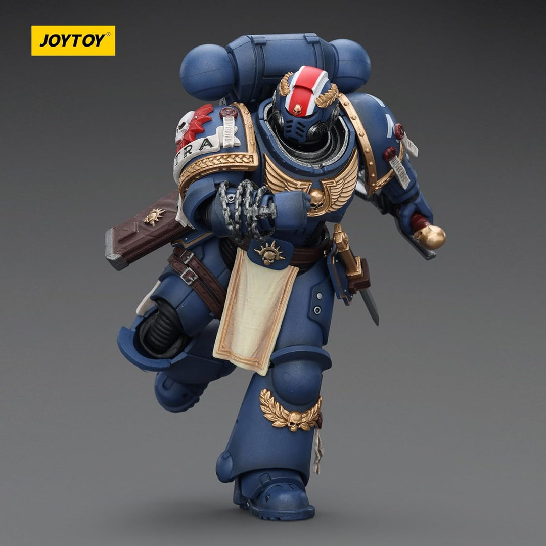 JOYTOY Warhammer 40K Ultramarines Titus with Laurels of Victory 1/18 Action Figur Nb02779-de, Nb0277