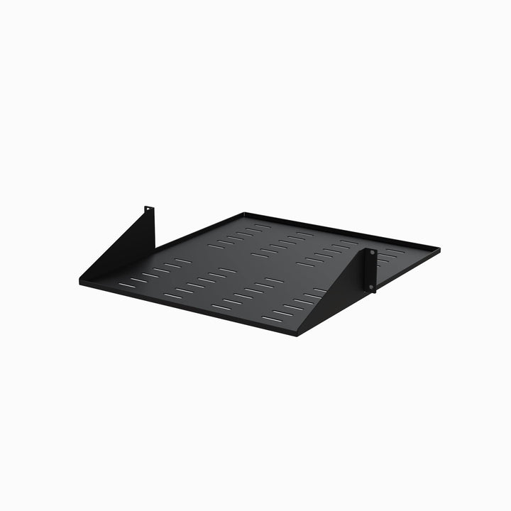 StarTech.com Serverschrank Fachboden - 19 Zoll Rack Fachboden - mit Lüftungsschlitzen - Zentrierte A