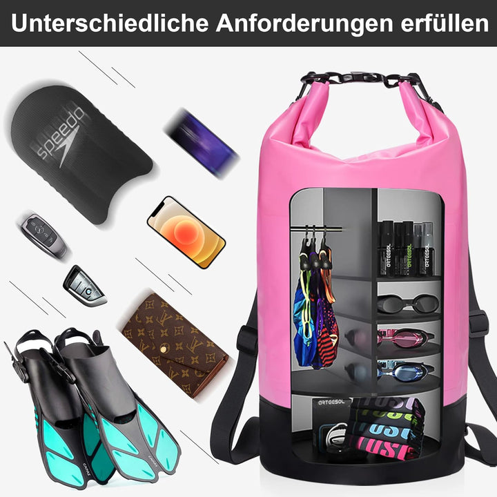 Blackace arteesol Dry Bag wasserdichte Tasche 5L/10L/20L/30L Wasserfester Beutel Packsack mit Langen