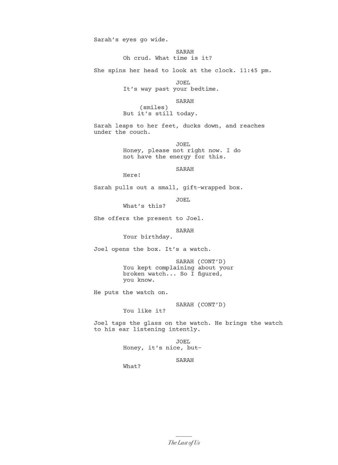 The Last of Us: Part I and Part II Scripts, Gebundenes Buch