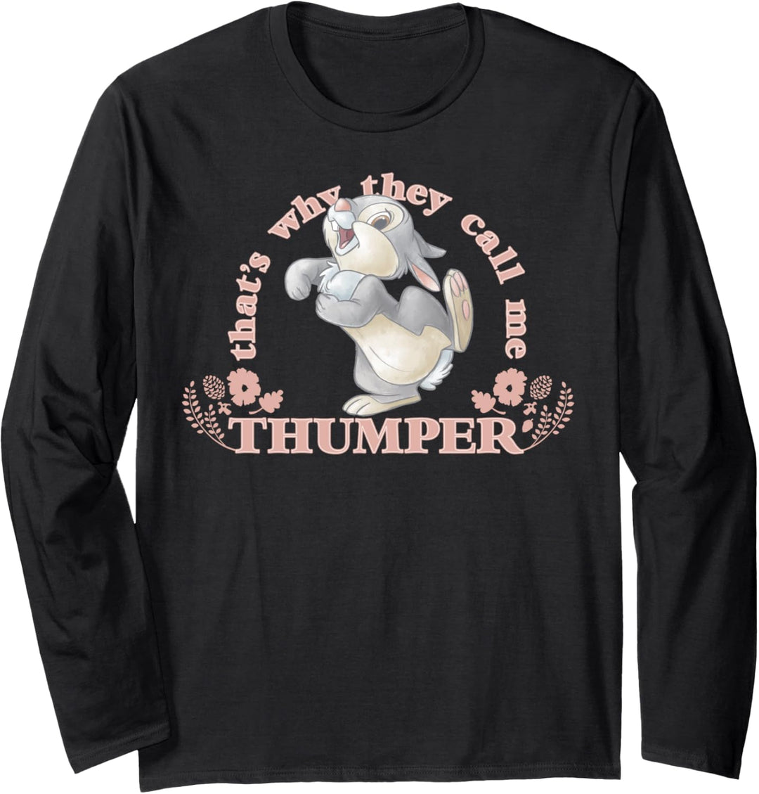 Disney Bambi That's Why They Call Me Thumper Langarmshirt