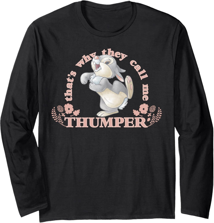 Disney Bambi That's Why They Call Me Thumper Langarmshirt