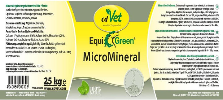 EquiGreen MicroMineral 25kg 25 kg (1er Pack), 25 kg (1er Pack)