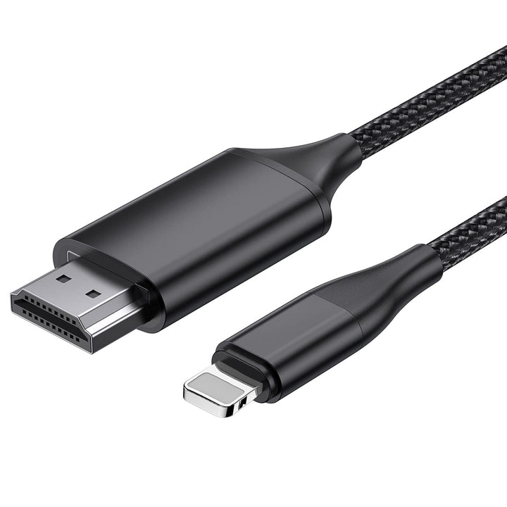 HDMI-Kabel für iPhone, HDMI-Konverterkabel 2,0 m, Phone/Pad/Pod auf TV, HDMI-Verbindungskabel, iOS 1