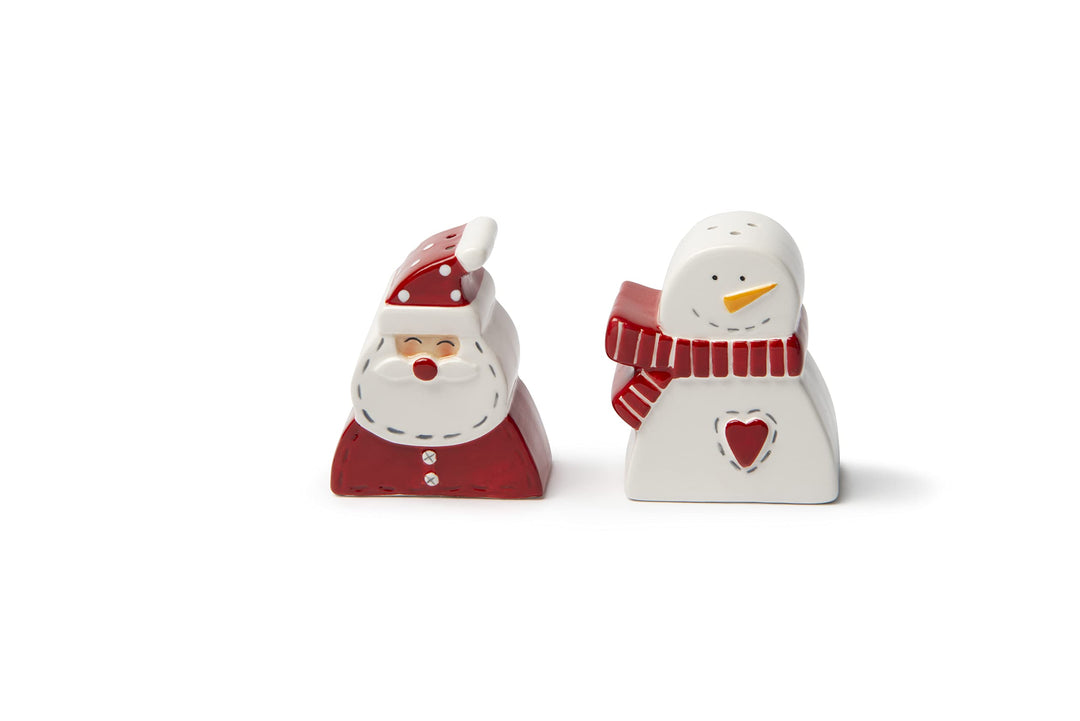 Excelsa Snowman Salz- und Pfefferstreuer-Set, Keramik