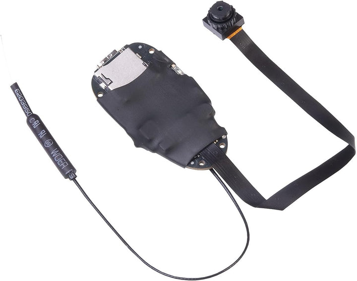 Somikon Kameramodul: 2er-Set 2K-Micro-Einbaukameras mit Bewegungserkennung, Mikrofon, WLAN (Mikro-Ka