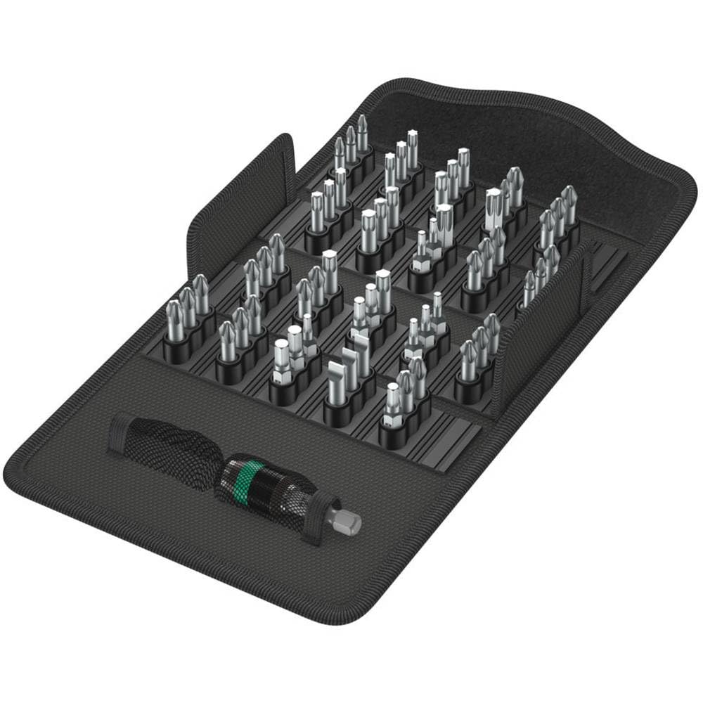 Wera Bit-Sortiment, Bit-Safe 61 Universal 1, 60-teilig, 05057122001