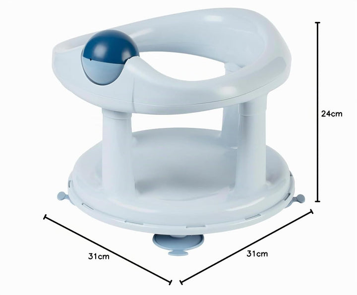 Bebeconfort Drehbarer Badewannensitz, Badewannensitz, Ergonomisch, 6 Monate bis 12 Monate, 0-10 kg,