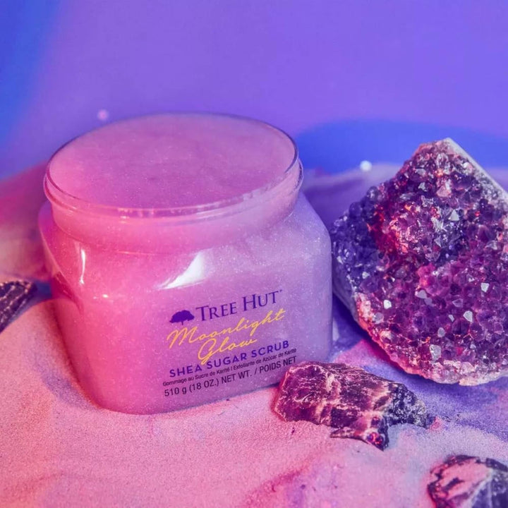 Tree Hut Moonlight Glow Balancing Shea Sugar Scrub Body + Being – 470 g, 45 g (1 Stück)