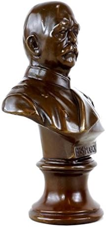 Kunst & Ambiente - Otto von Bismarck Büste - signiert - Militaria - Bronzebüste - Bismarck Statue