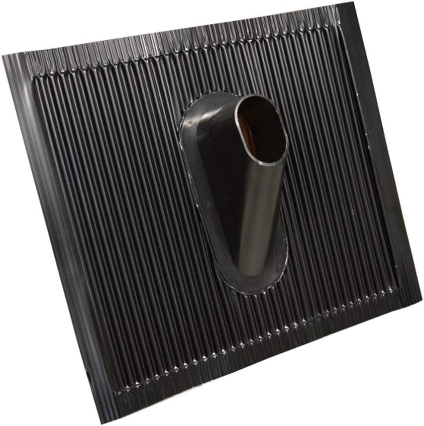 Premium X Deluxe X90-60 Dachsparrenhalter 90cm Ø 60 mm Mast + Dachabdeckung Alu Dachziegel + Gummima