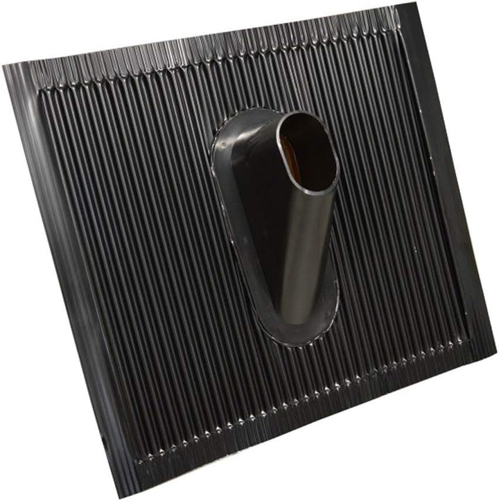 Premium X Deluxe X90-60 Dachsparrenhalter 90cm Ø 60 mm Mast + Dachabdeckung Alu Dachziegel + Gummima