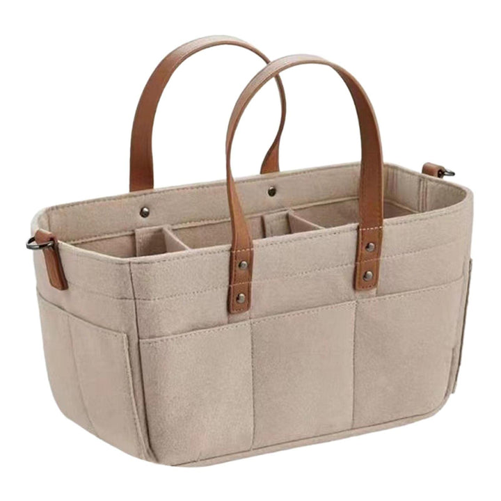 Baby Windel Filztasche, Grosse Wickeltasche Aus Weichem Filz,Multifunktionale Tragbare Windelaufbewa