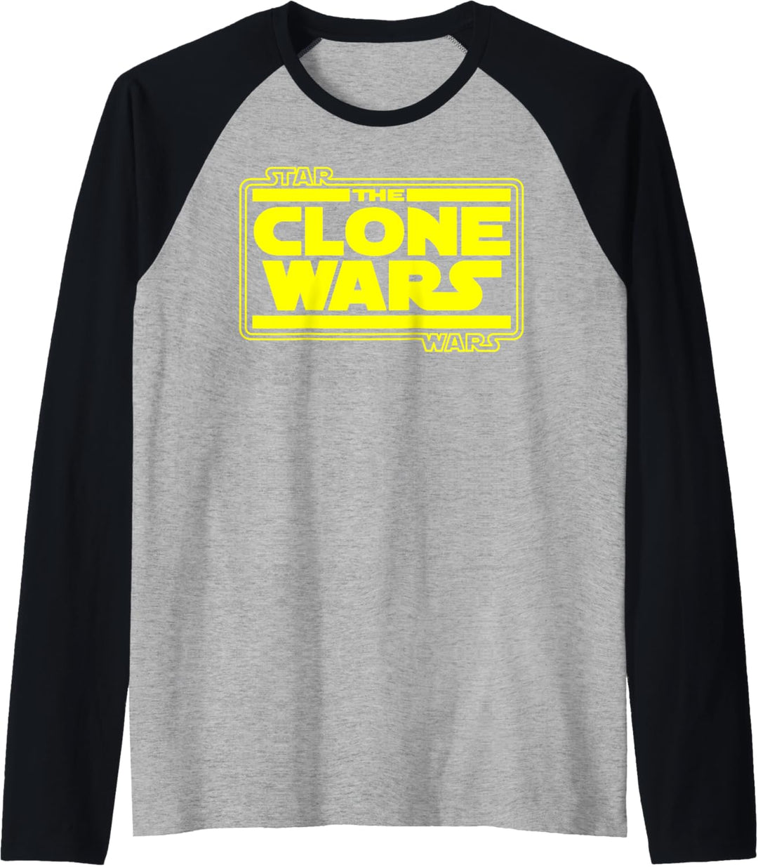 Star Wars Clone Wars Basic Logo Raglan