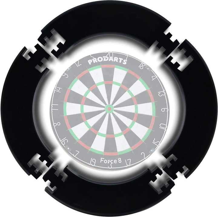 Surround-Turm für Dartscheiben, alle Marken – Dartscheiben – Kollektion – roter Ring – stabile Umran