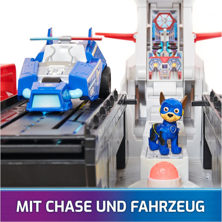 PAW PATROL: Der Mighty Kinofilm, Marine Hauptquartier Spielset, mit Chase Spielfigur und Superhelden