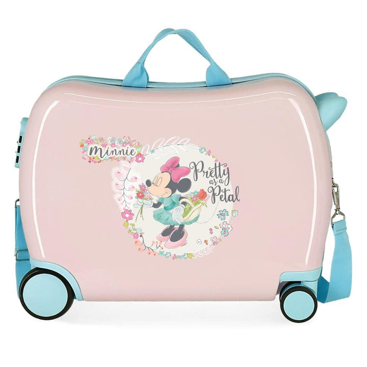 Disney Minnie Florals Kinderkoffer, Rosa, 50 x 38 x 20 cm, starr, ABS-Kombinationsverschluss, 34 l,