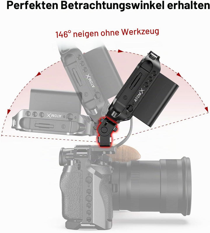 SMALLRIG Kamera Monitor Mount um 146 Grad Neigen mit Locating Pins für Arri Standard - 2174