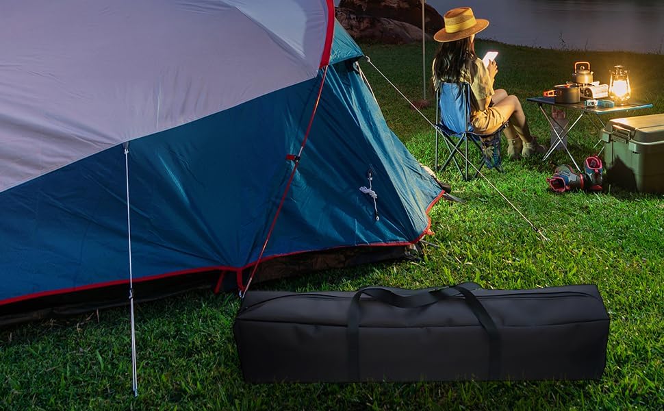 Amagogo Tragbare Zeltstangentasche, wasserabweisend 150 Cm X 20 Cm X 20 Cm, 150 Cm X 20 Cm X 20 Cm