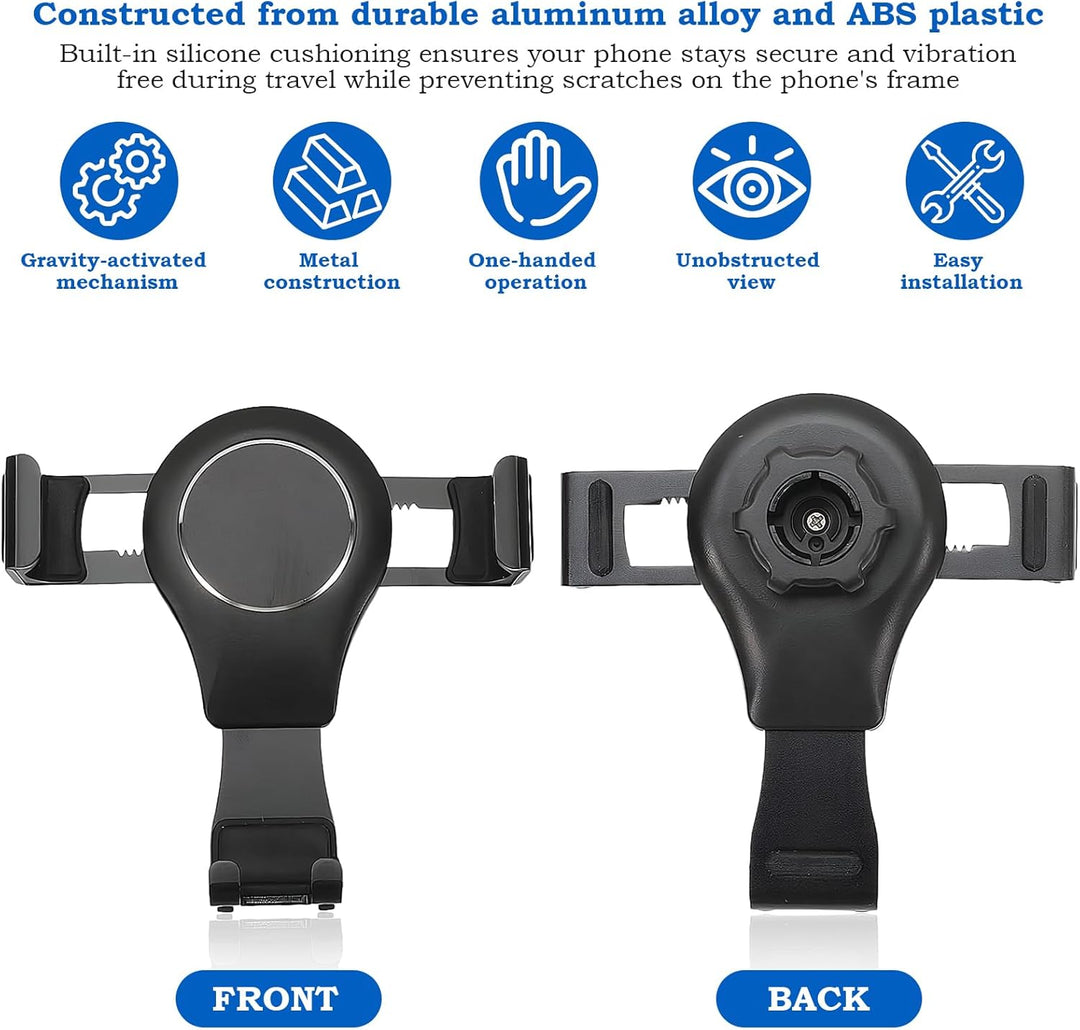 Handyhalterung Auto, Car Phone Holder, Holder Phone Mount Verstellbarer Blickwinkel, 360° Drehbar KF