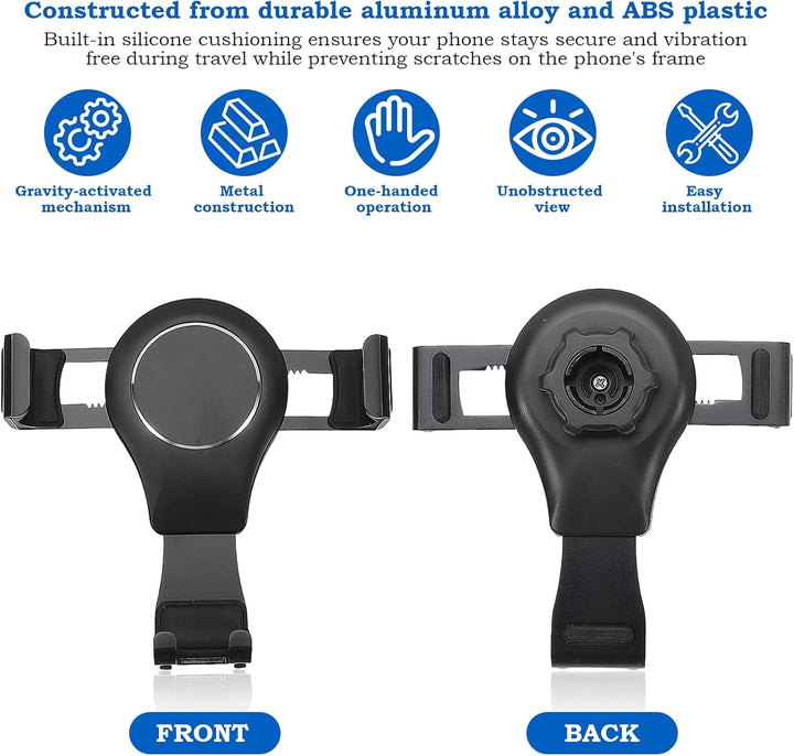 Handyhalterung Auto, Car Phone Holder, Holder Phone Mount Verstellbarer Blickwinkel, 360° Drehbar KF