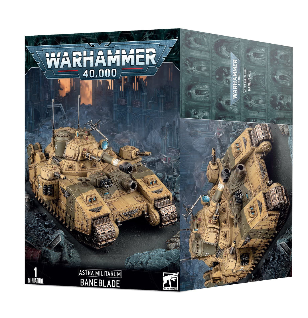 Games Workshop Warhammer 40k - Astra Militarum Baneblade (2023), Schwarz