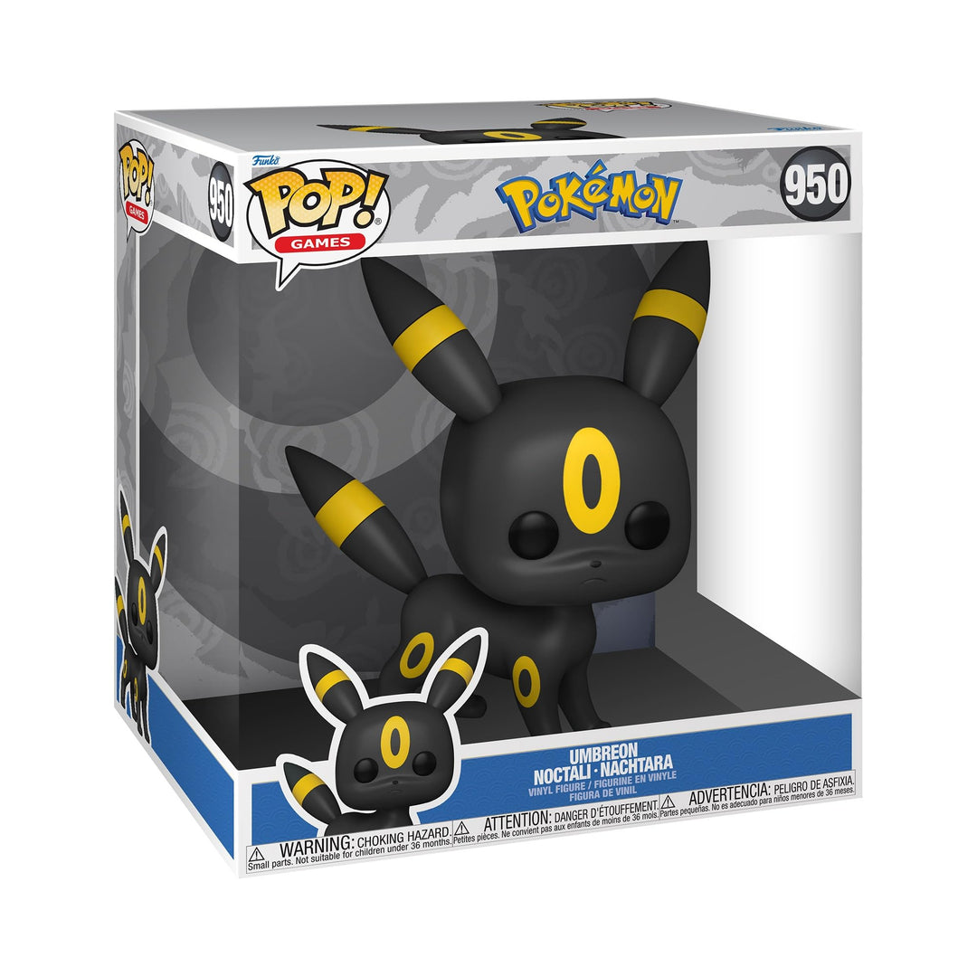 Funko POP! Jumbo: Pokemon - Umbreon - Noctali - Vinyl-Sammelfigur - Geschenkidee - Offizielle Handel