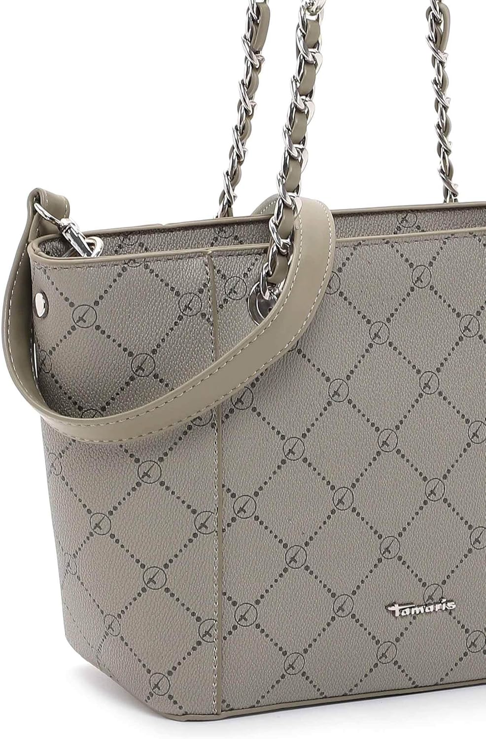 Tamaris Shopper Anastasia Summer 32103 Damen Handtaschen Print Einheitsgrösse Khaki, Einheitsgrösse