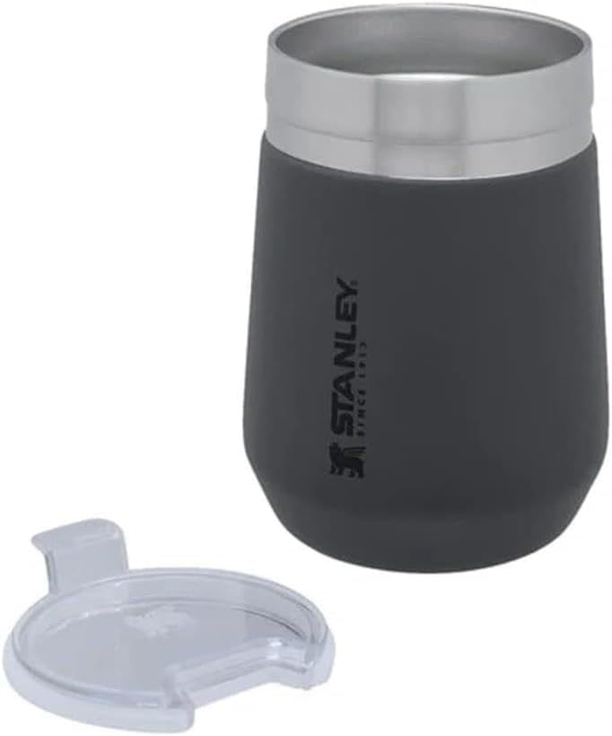 Stanley Go Everyday Tumbler 0.29L / 10 OZ Charcoal - Edelstahl Thermobecher für Wein, Cocktails, Kaf