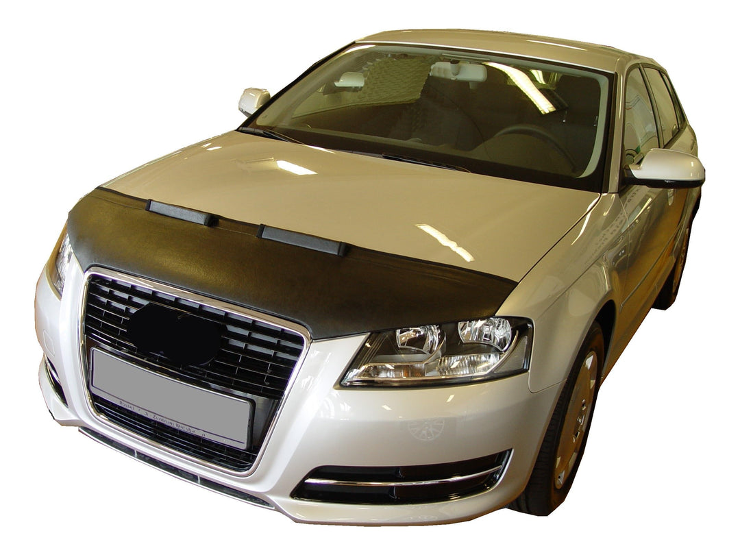 AUTO-BRA kompatibel mit Audi A3 8P 2009 - 2012 Haubenbra Steinschlagschutz Tuning Bonnet Bra