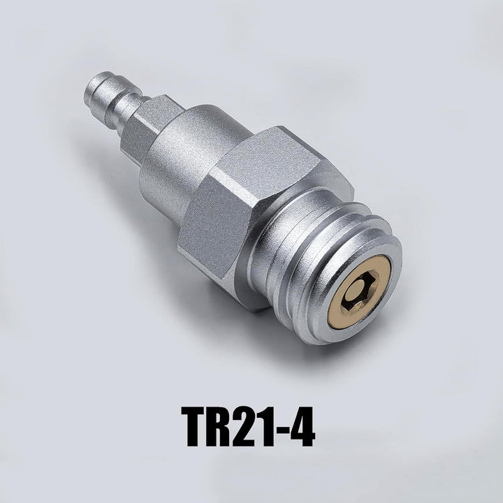 DRYHTEN Soda Wasser Maker Maschine Kohlendioxid Füllstation Adapter TR21-4 für externen CO2 Tank mit