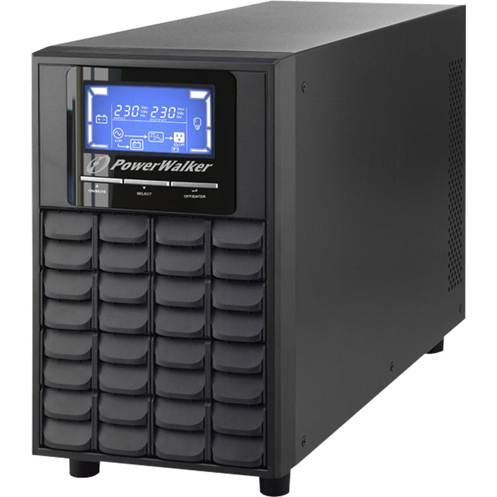 PowerWalker VFI 2000C LCD 2000VA 1600W Online USV Tower Doppelwandler SNMP Slot, 10120178, 2000VA