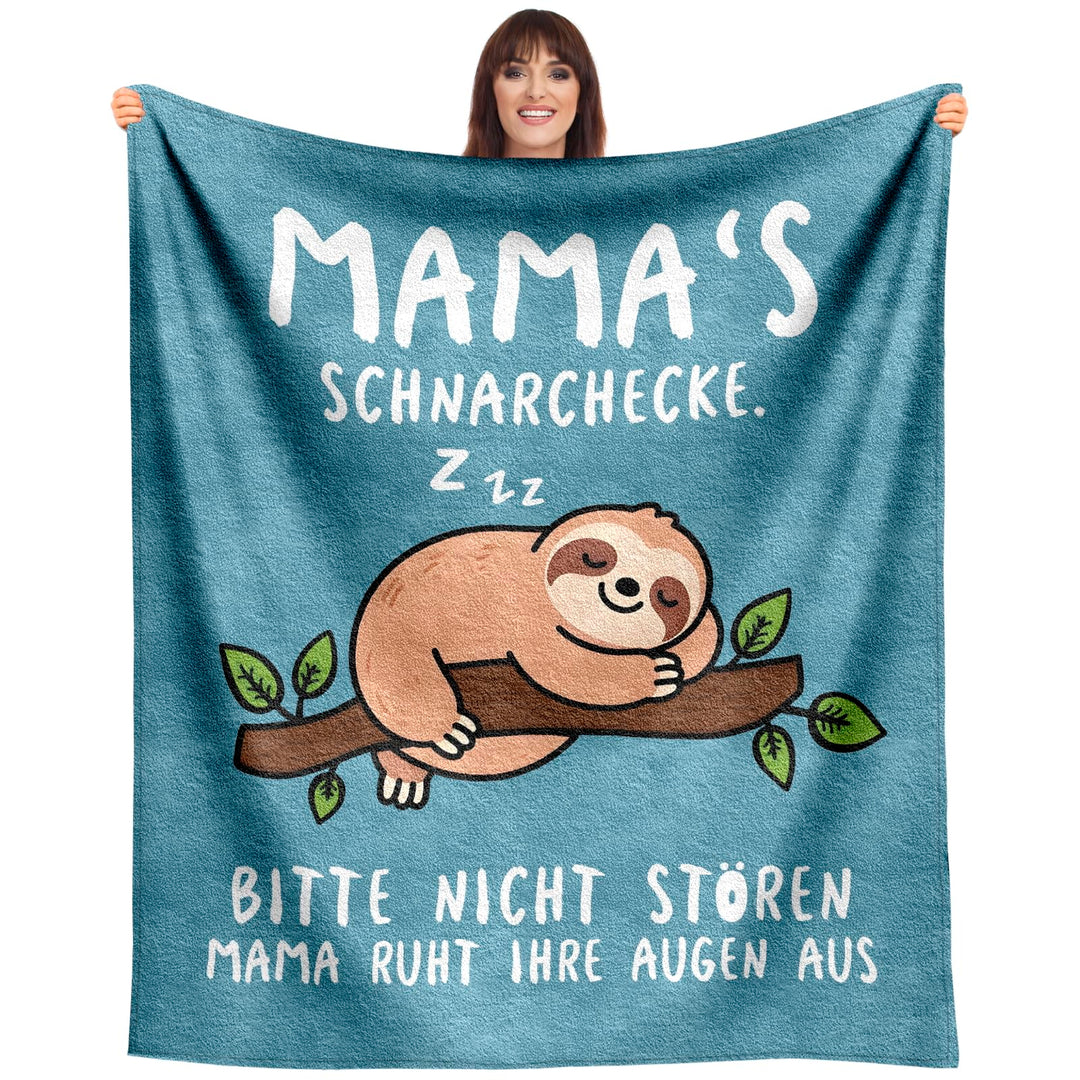 Geschenke für Mama Weihnachten, Geburtstagsgeschenk für Mama, Kuscheldecke Geschenk für Mutter zum G