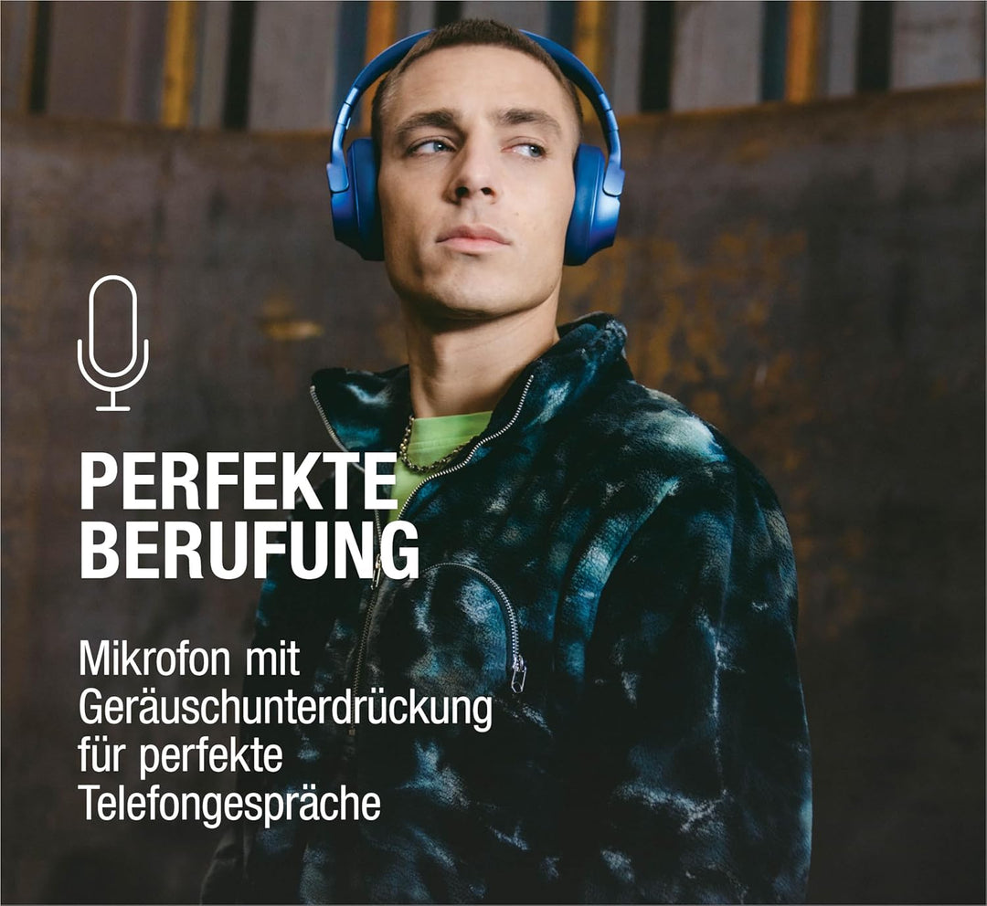 Fresh 'n Rebel Clam Fuse Bluetooth kopfhörer Over Ear mit Hybrid Active Noise Cancelling, mit ENC-Mi
