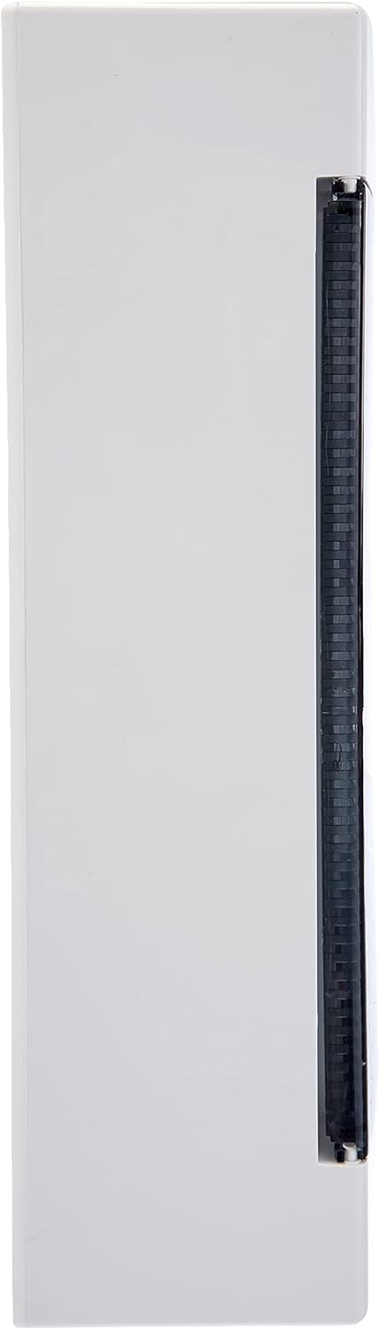 Kopp Aufputz-Verteilerkasten mit Tür 2-reihig für 24 Pole, 1 Stück, Grau/Schwarz, 350912048 Single,