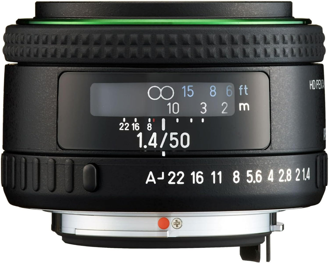 HD PENTAX-FA 50mmF1.4, Standardobjektiv mit für die Verwendung mit digitalen SLR-Kameras mit K-Mount