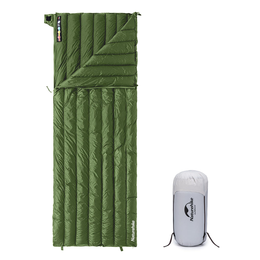 Naturehike Ultraleichter Umschlagschlafsack für Erwachsene, 3-4 Jahreszeiten, wasserdichter Schlafsa
