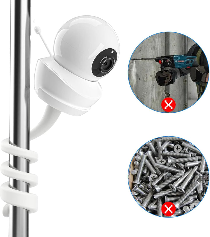Monitor Halterung für Babysense Babyphone S2/V43, Flexibel Babyphone Kamera Mount für Babysense Vide