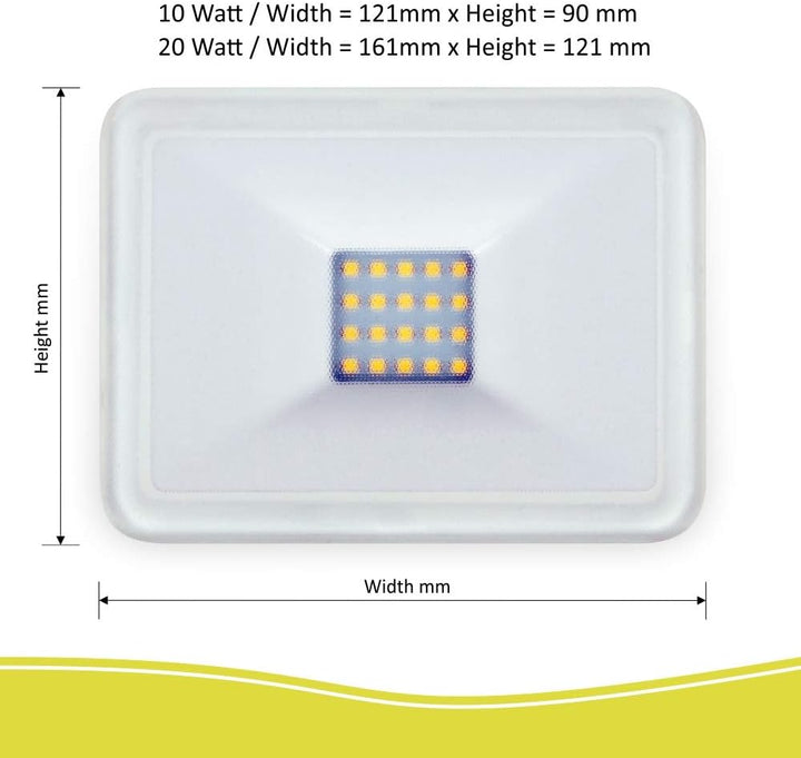 ELRO LF5020P LED-Aussenleuchte mit Bewegungssensor - Elegantes Design - Robuste Konstruktion - Verst