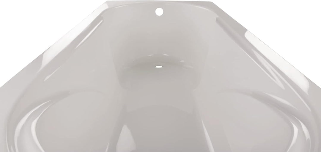 Calmwaters® Rechteck-Badewanne mit Dusche 180x80 cm, Acrylwanne Modern Small 2 mit Duschzone, Badewa