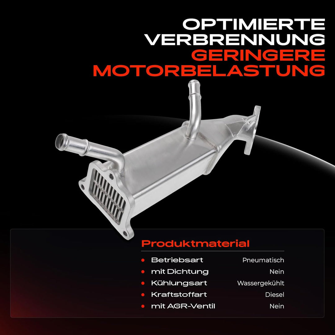 Frankberg AGR-Ventil Kompatibel mit Transit FF DB 2007-2014 Transit V363 2013-2018 Transit Custom V3