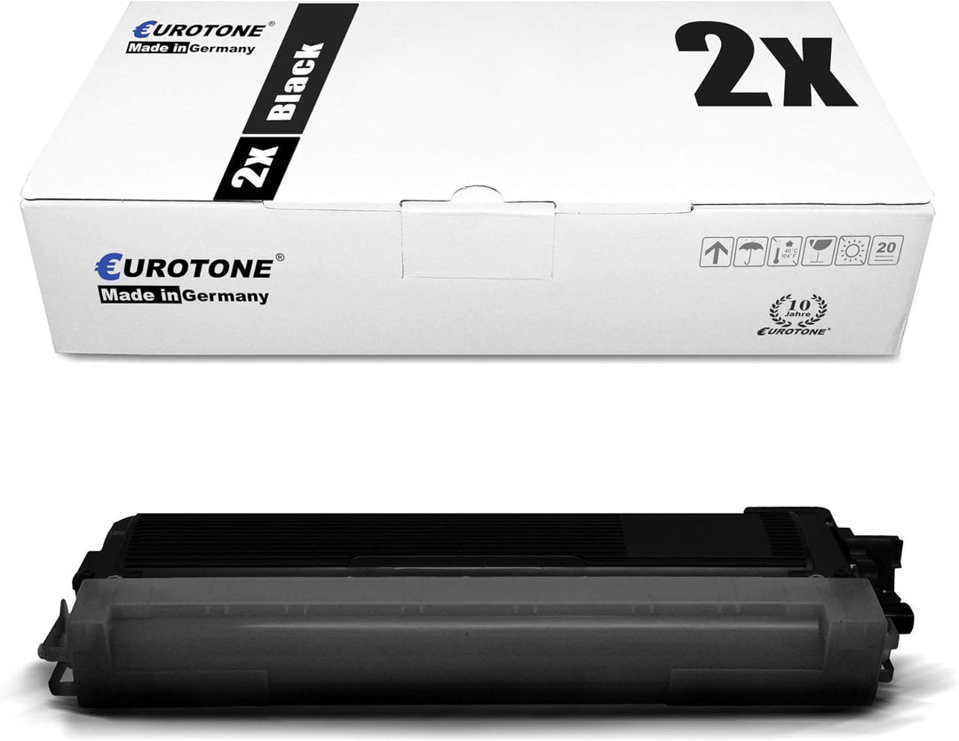 Eurotone 2X Toner mit 50% mehr Leistung für DCP 9010 3040 3070 MFC 9120 9320 ersetzen Brother Schwar