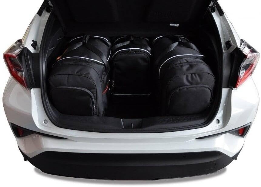KJUST Dedizierte Reisetaschen 4 stk kompatibel mit TOYOTA C-HR I (X1) 2016-2023