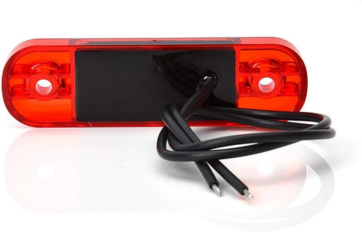 LED-MARTIN® 6er Sparset Umrissleuchte ROT 12V/24V Begrenzungsleuchte Positionsleuchte dünn