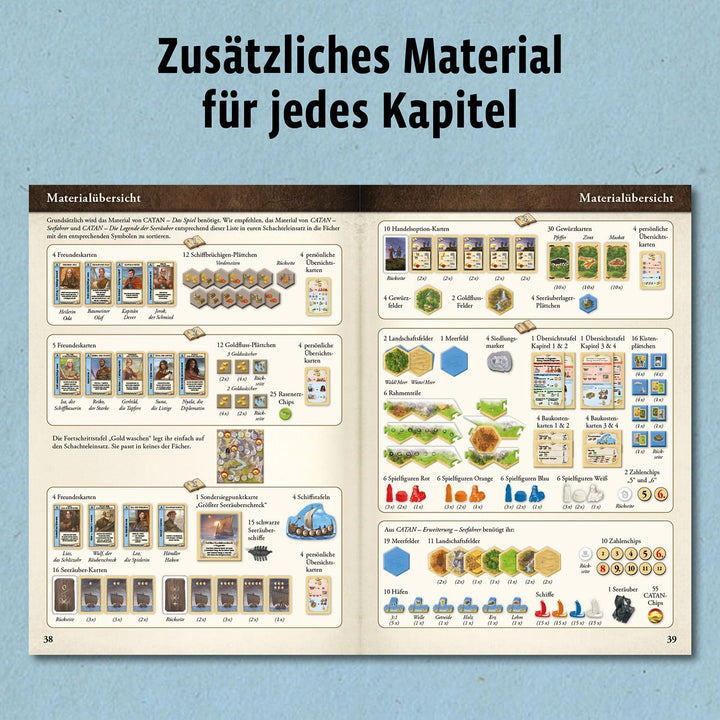 KOSMOS 682972 Catan - Szenarien für Seefahrer - Die Legende der Seeräuber, Erweiterung zur Erweiteru