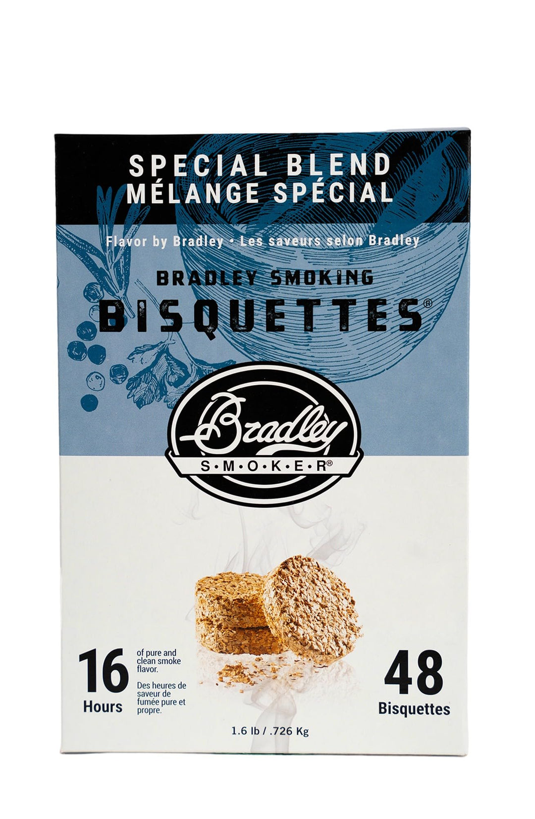 Bradley Smoker BTSB48 Special Blend Bisquetten 48 Pack 48 Pack Spezielle Mischung Smoker, 48 Pack Sp