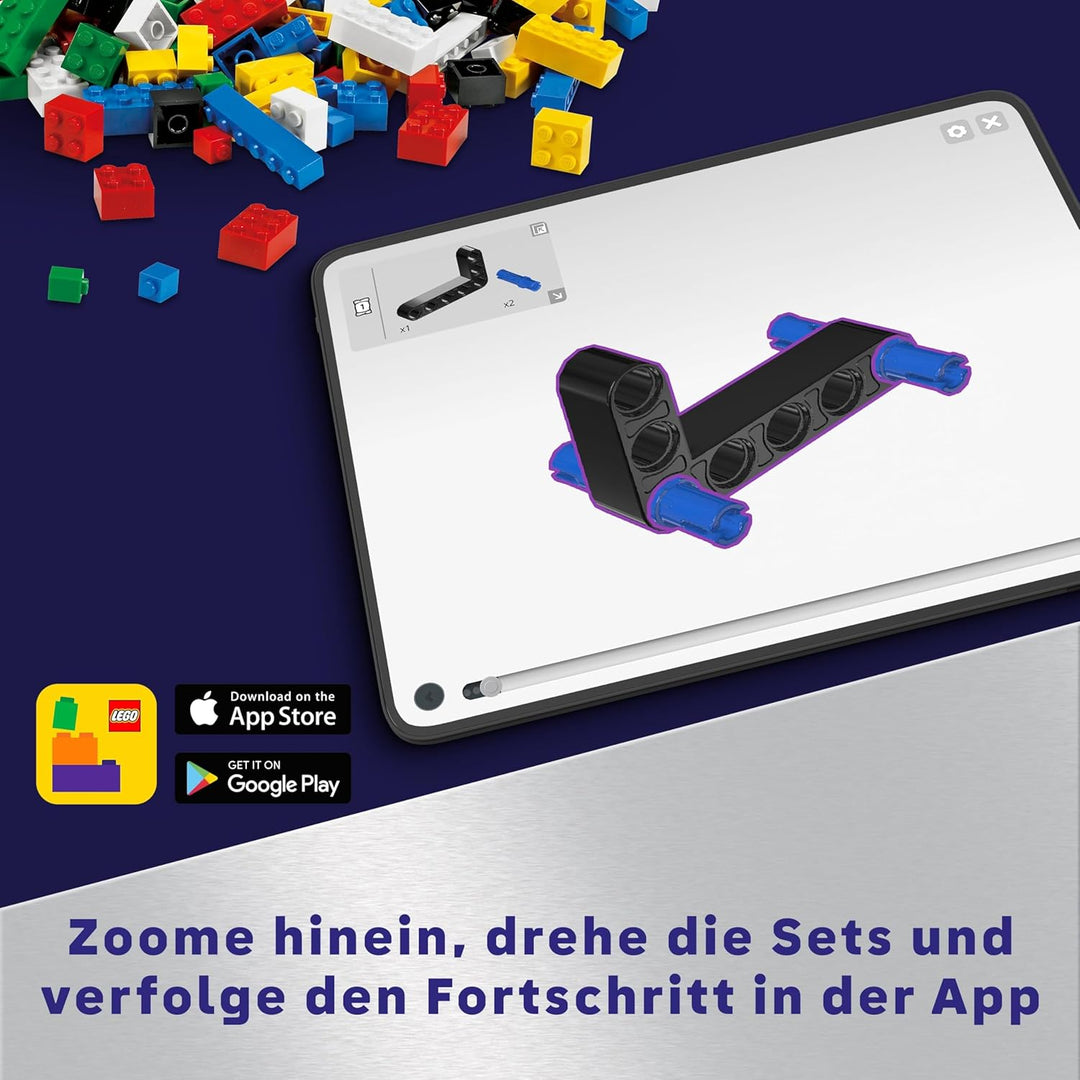LEGO Technic Sonne Erde Mond Modell Spielset, Geschenk für Kinder ab 10 Jahren, Weltraum Spielzeug z