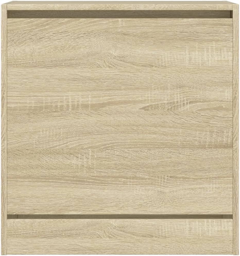 vidaXL Schuhschrank Sonoma-Eiche 60x34x63,5 cm Holzwerkstoff 60 x 34 x 63.5 cm Sonoma Eiche, 60 x 34