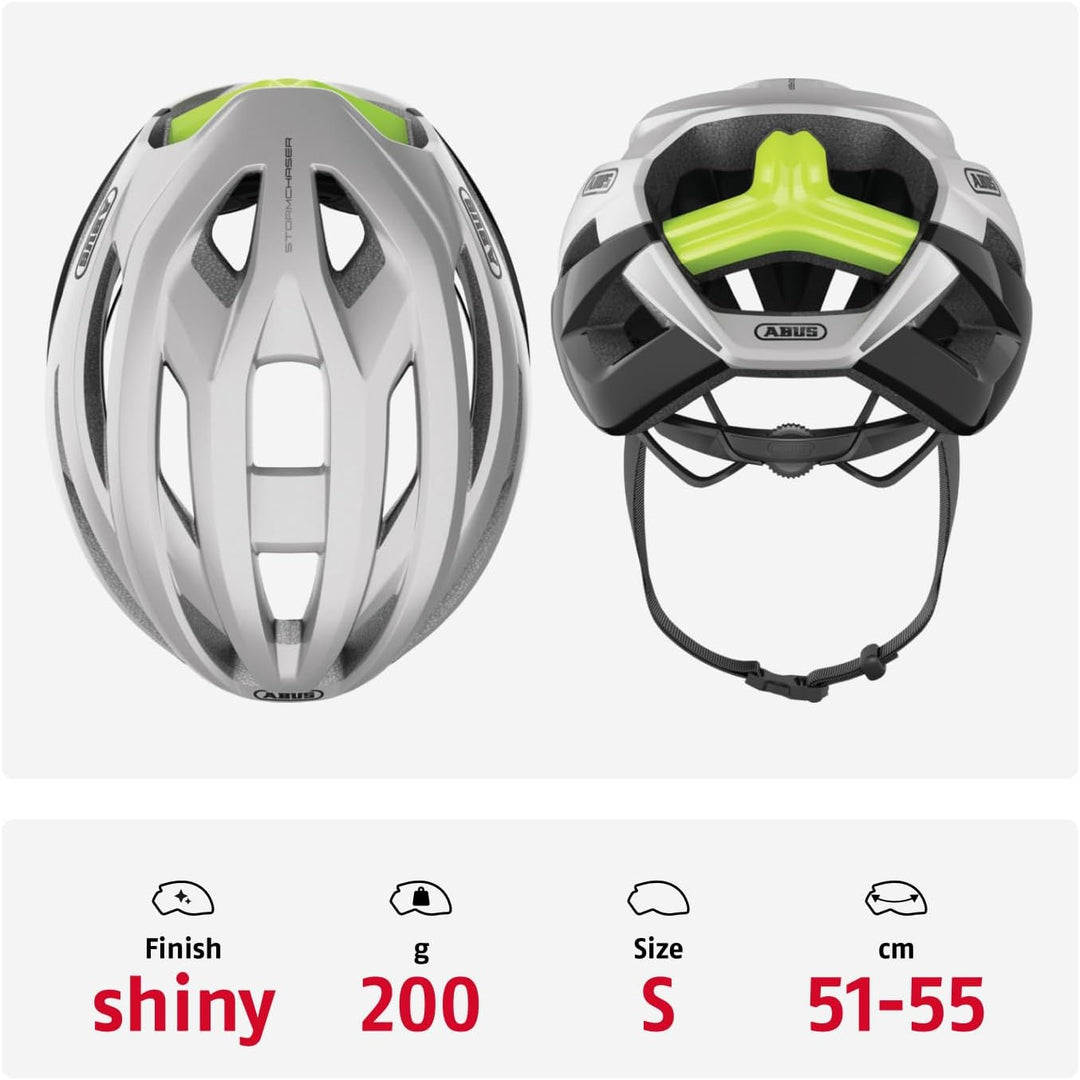ABUS Rennradhelm StormChaser - Leichter und komfortabler Fahrradhelm für professionellen Radsport fü